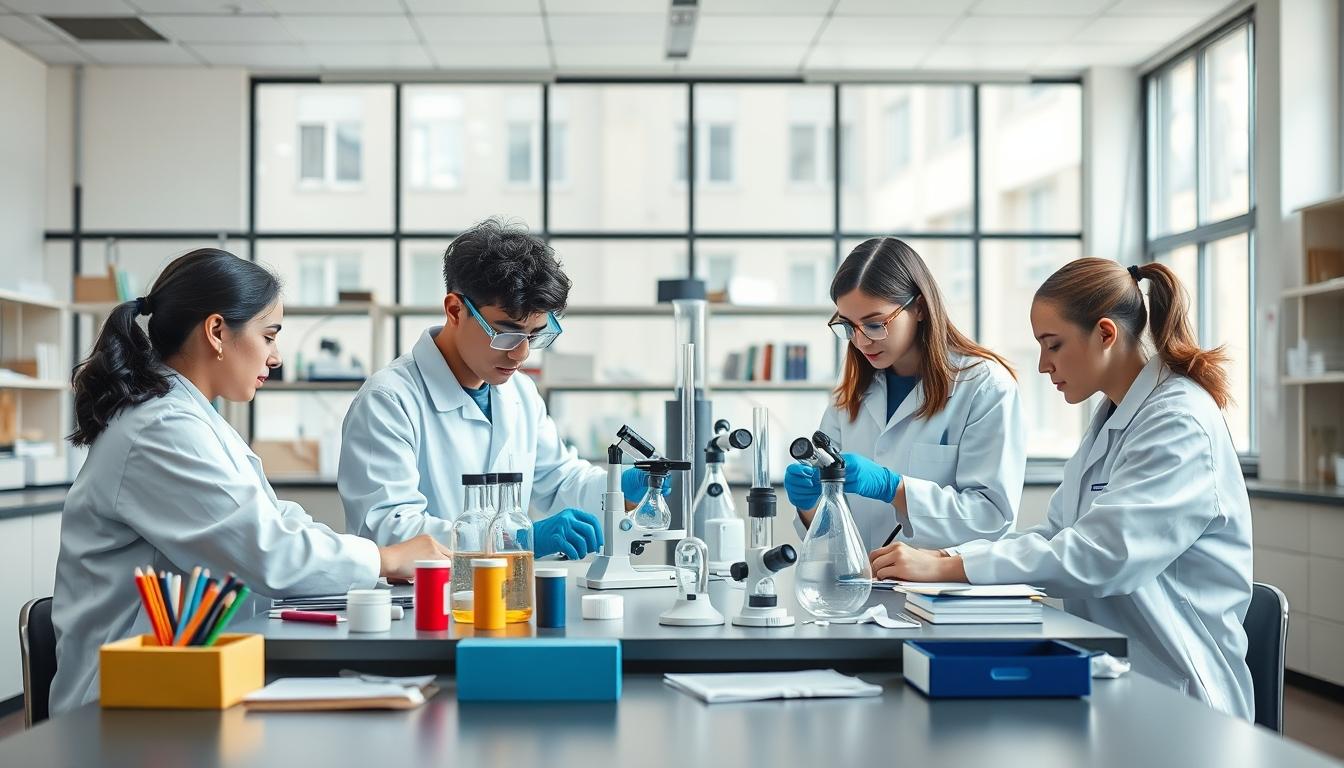 Organized exam preparation notes and academic planner